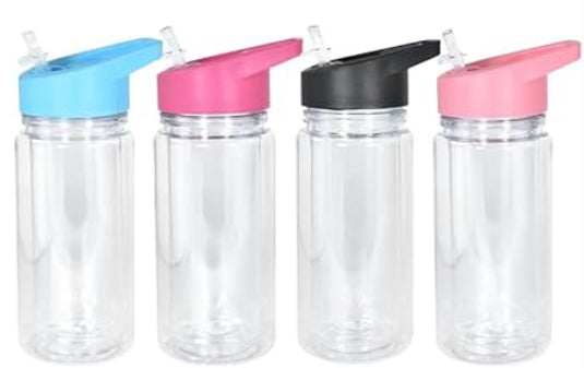 10 oz Kids Snow Globe Water Bottle