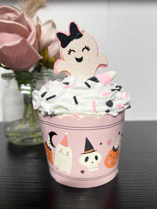 Faux Spooky Season Cupcakes